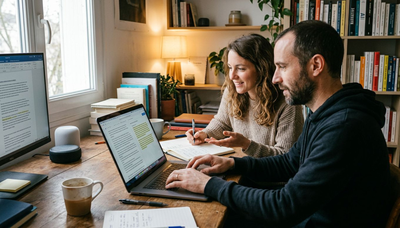 Écrire à quatre mains avec un algorithme : expériences d’auteurs connectés